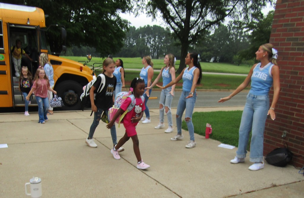 First Day of School at Scottsburg Elementary