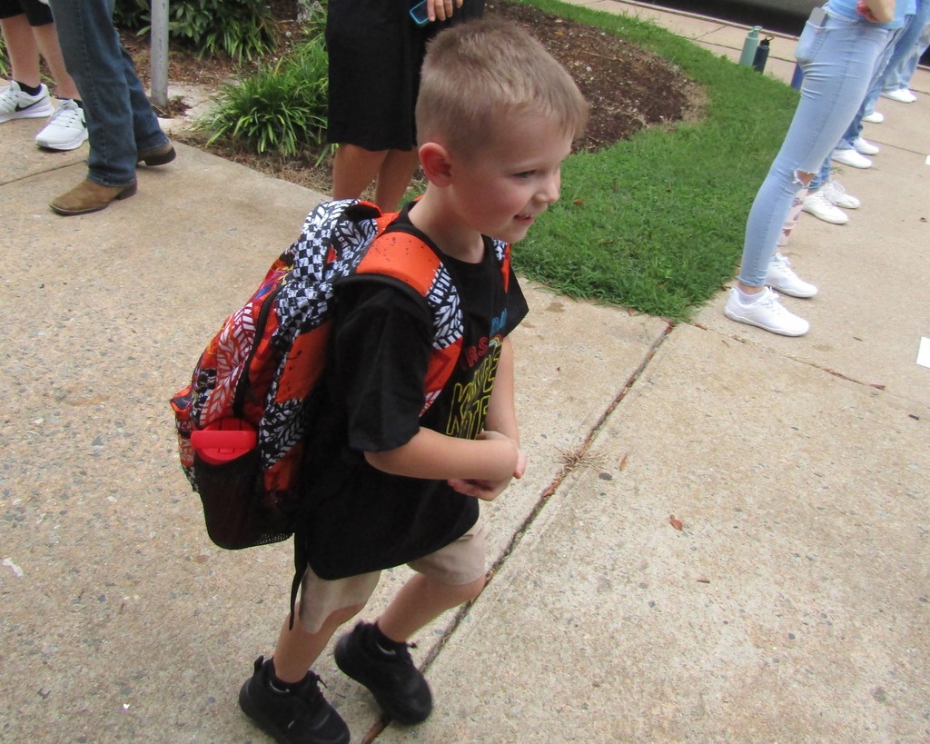First Day of School at Scottsburg Elementary