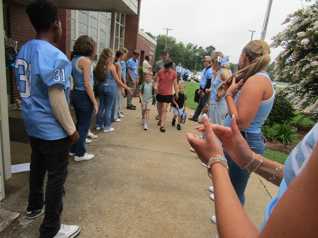 First Day of School at Scottsburg Elementary