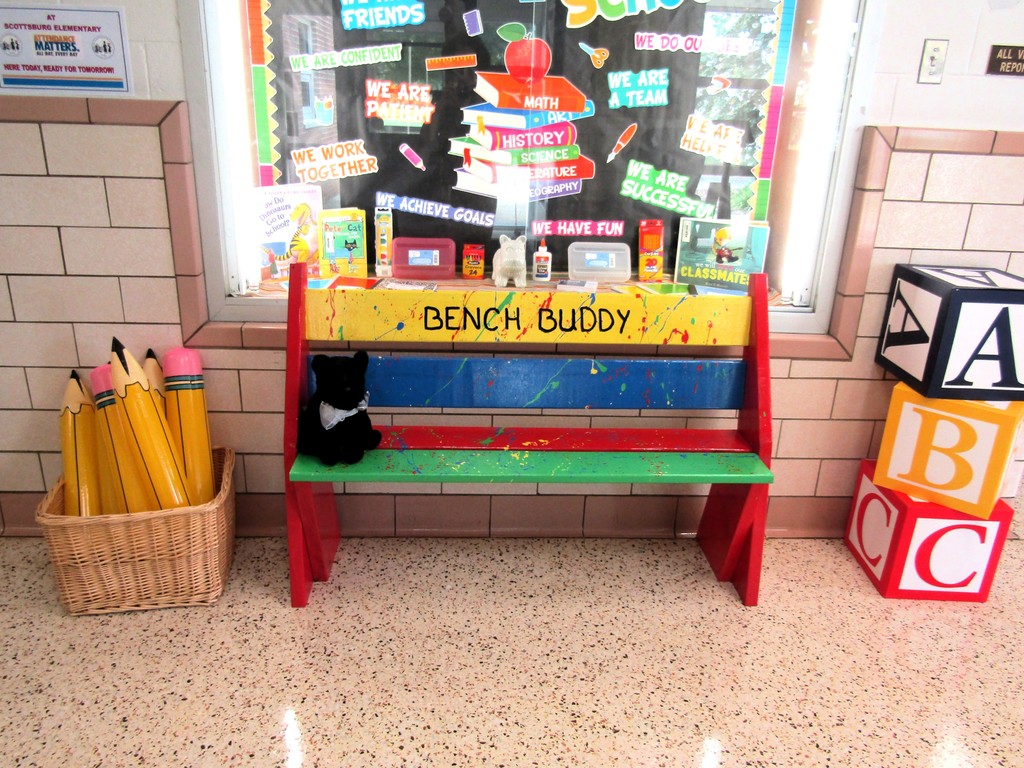 Bench Buddy Donated to Scottsburg Elementary