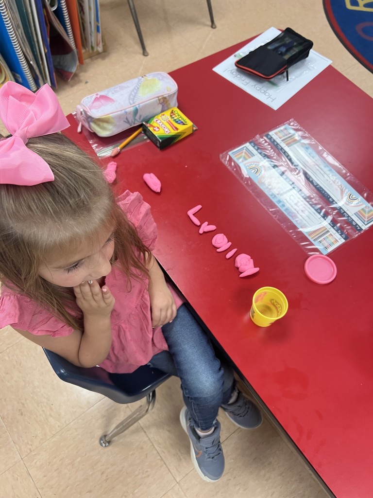 Kindergarten Students Learn About Letters 