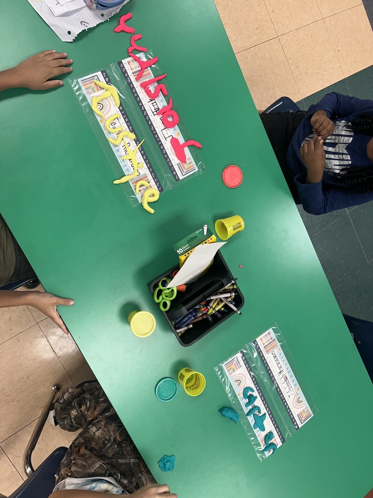 Kindergarten Students Learn About Letters 