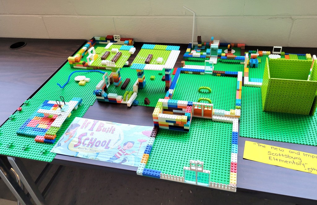"If I Could Build a School" STEAM Activity at Scottsburg Elementary