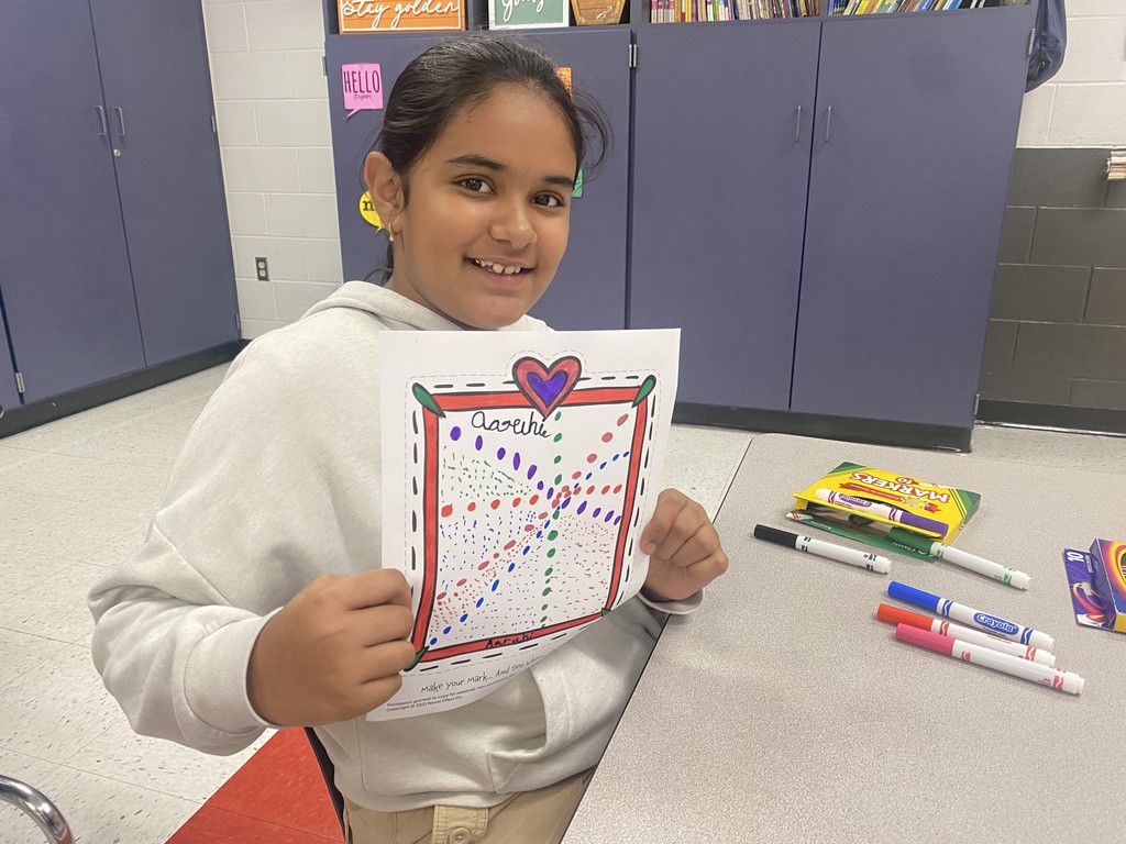 Mrs. Collin's Class Celebrates Dot Day