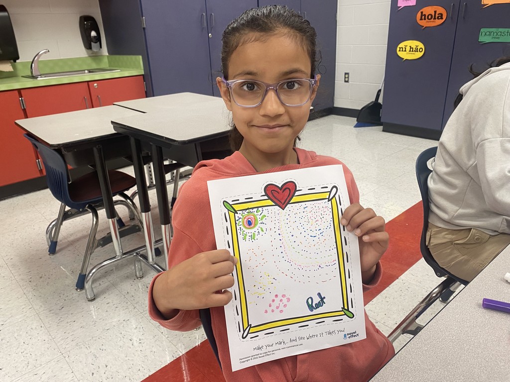 Mrs. Collin's Class Celebrates Dot Day
