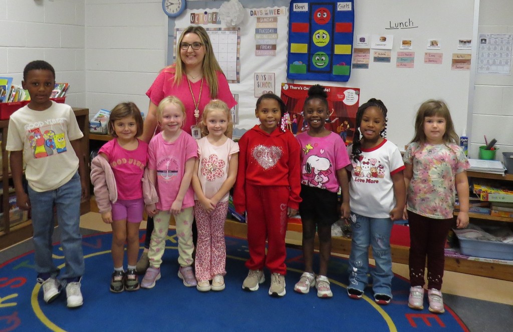 Staff and Students "Pinked Out"  In The Month of October to  Support Breast Cancer Awareness