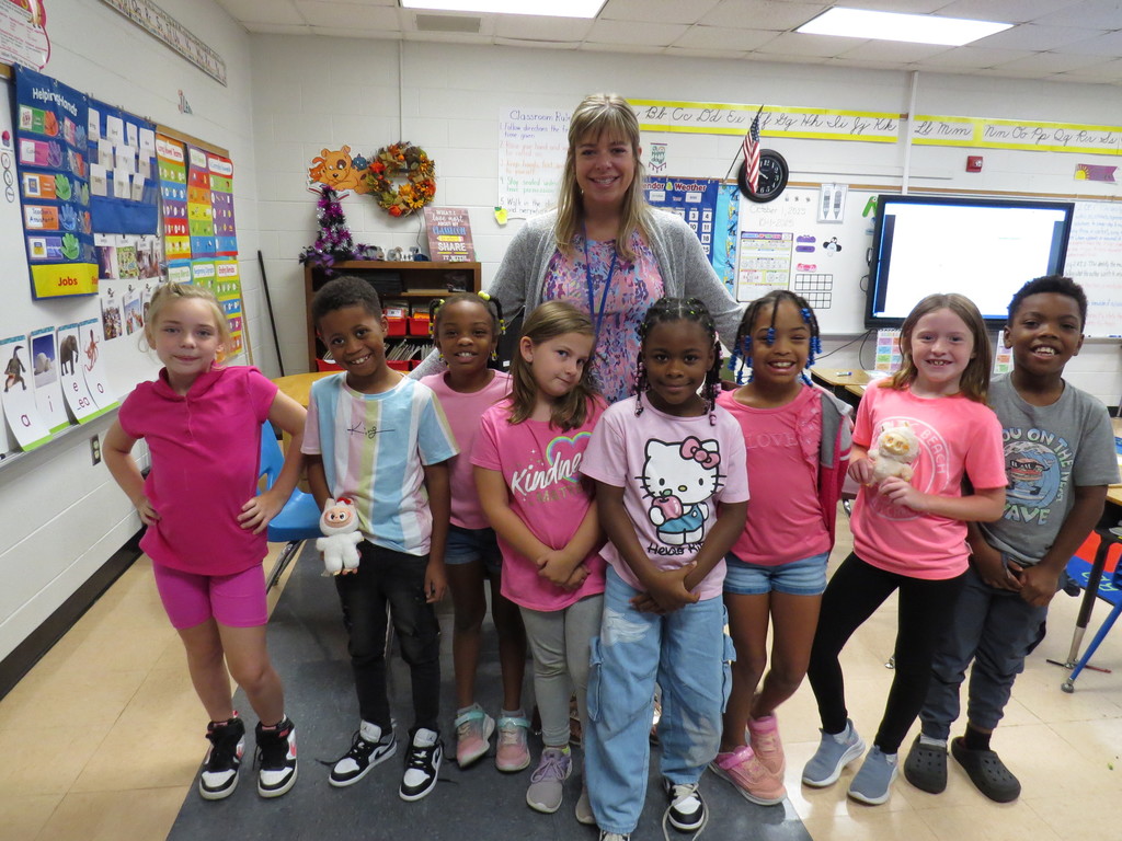 Staff and Students "Pinked Out"  In The Month of October to  Support Breast Cancer Awareness