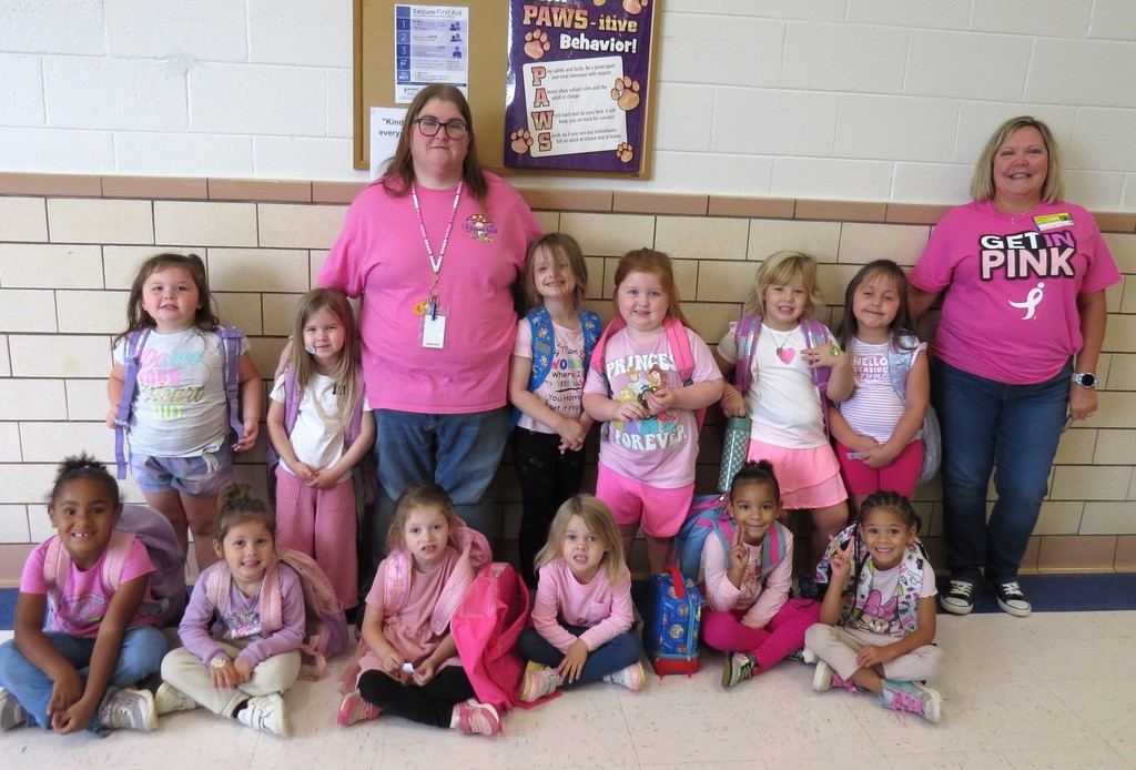 Staff and Students "Pinked Out"  In The Month of October to  Support Breast Cancer Awareness