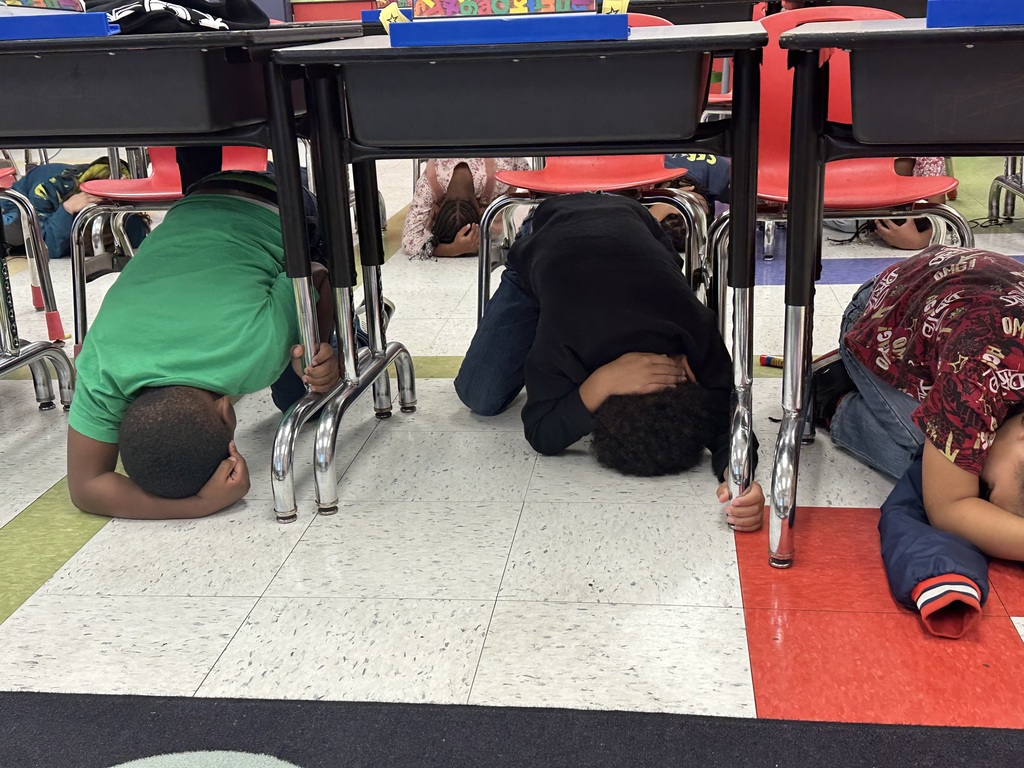 Earthquake Drill at South Boston Elementary
