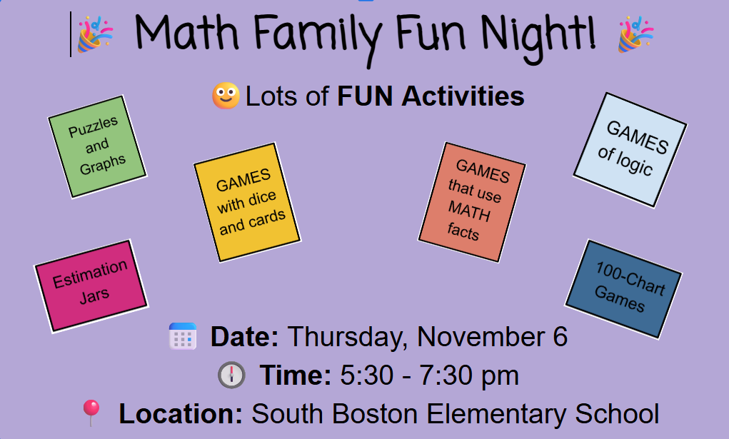 SBE Math Night