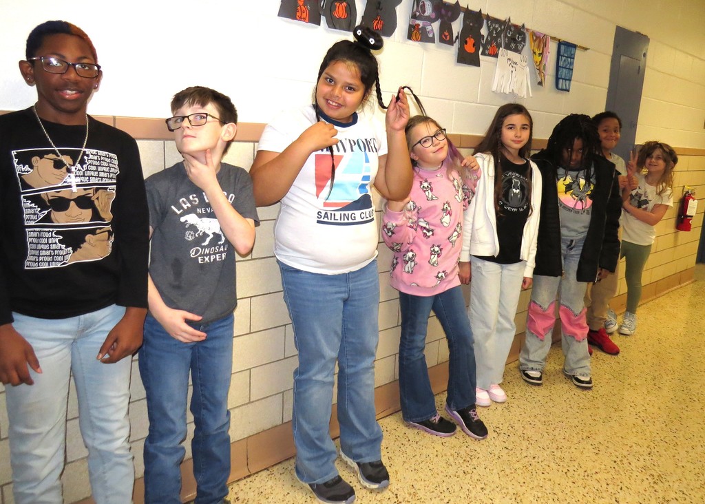 "Wacky Hair Day" at Scottsburg Elementary