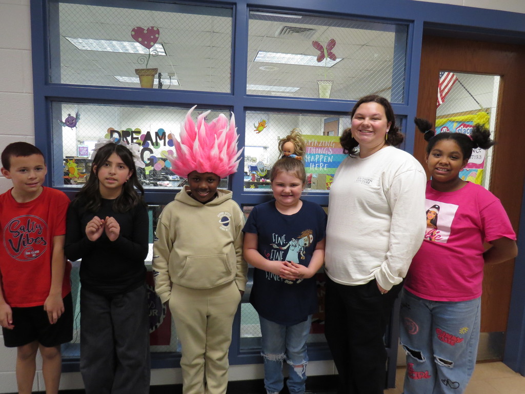 "Wacky Hair Day" at Scottsburg Elementary