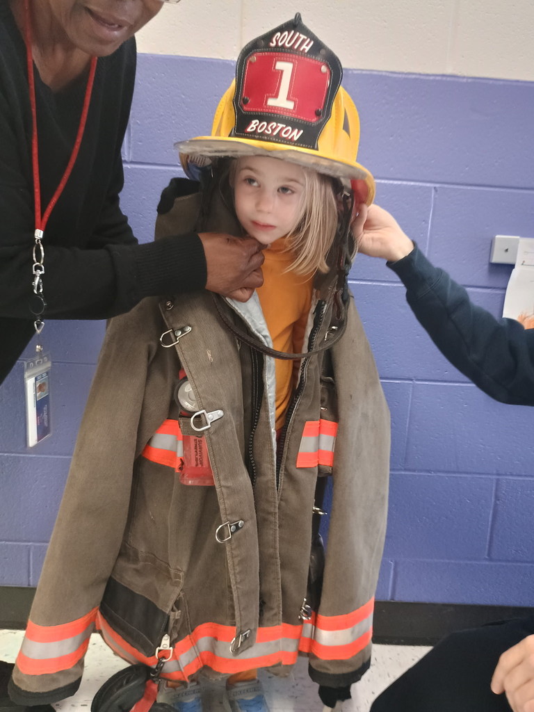 Fire Safety & Puffy Paint in Miss Redd's Classroom