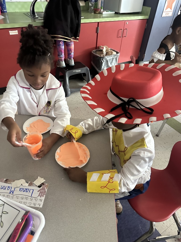 Fire Safety & Puffy Paint in Miss Redd's Classroom