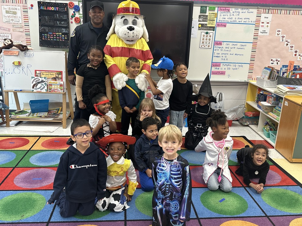 Fire Safety & Puffy Paint in Miss Redd's Classroom