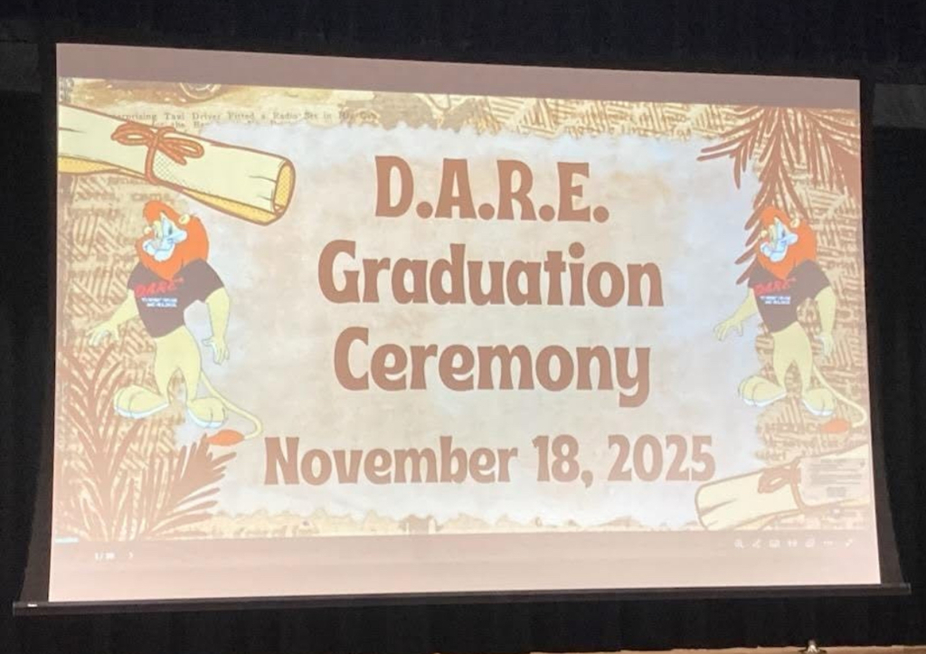 Congratulations to the Scottsburg Elementary fifth graders for completing the D.A.R.E. program.