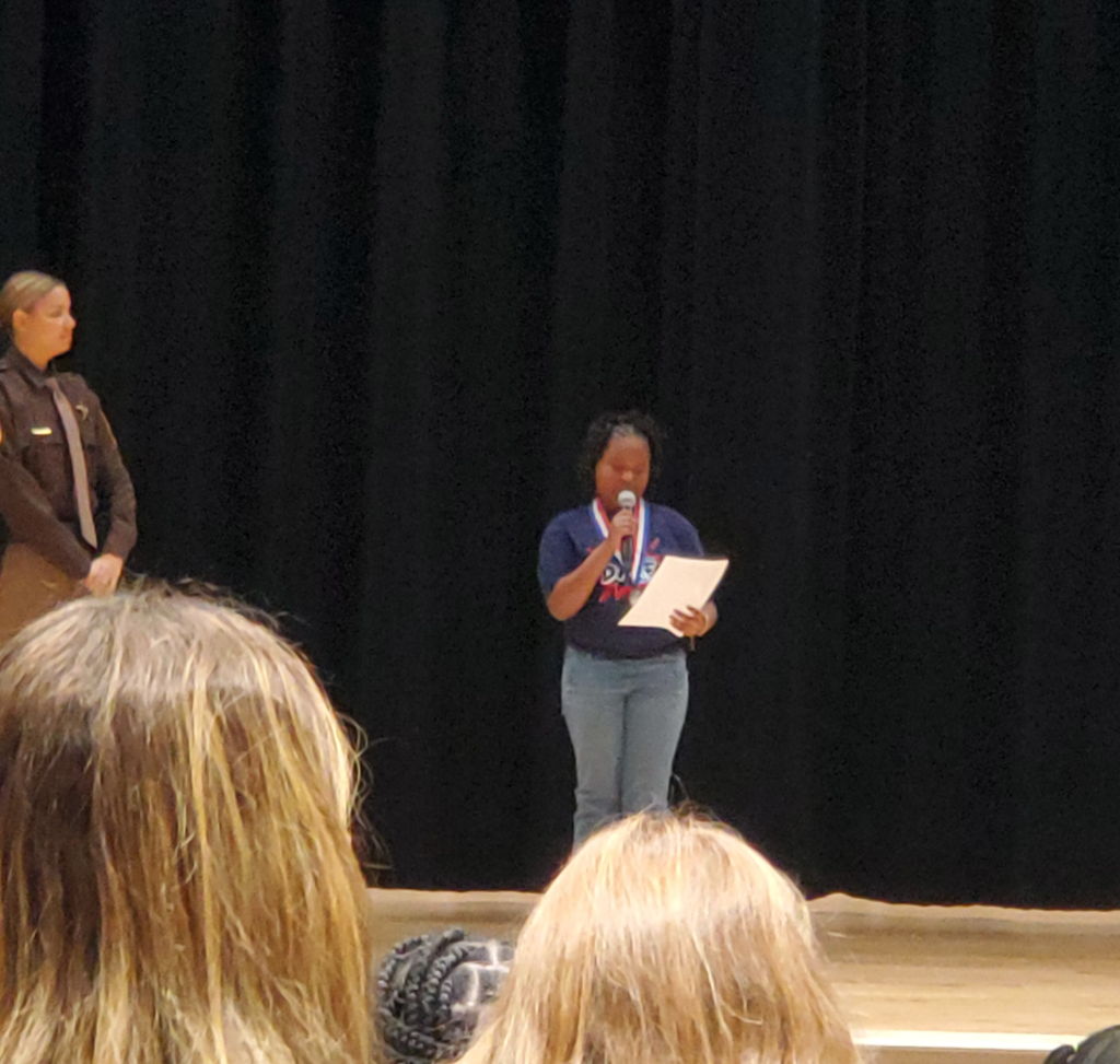 Congratulations to the Scottsburg Elementary fifth graders for completing the D.A.R.E. program.