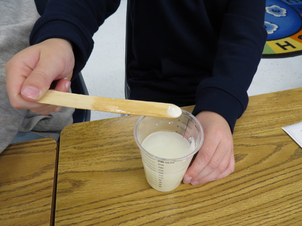 Third Graders Complete Science Experiments 