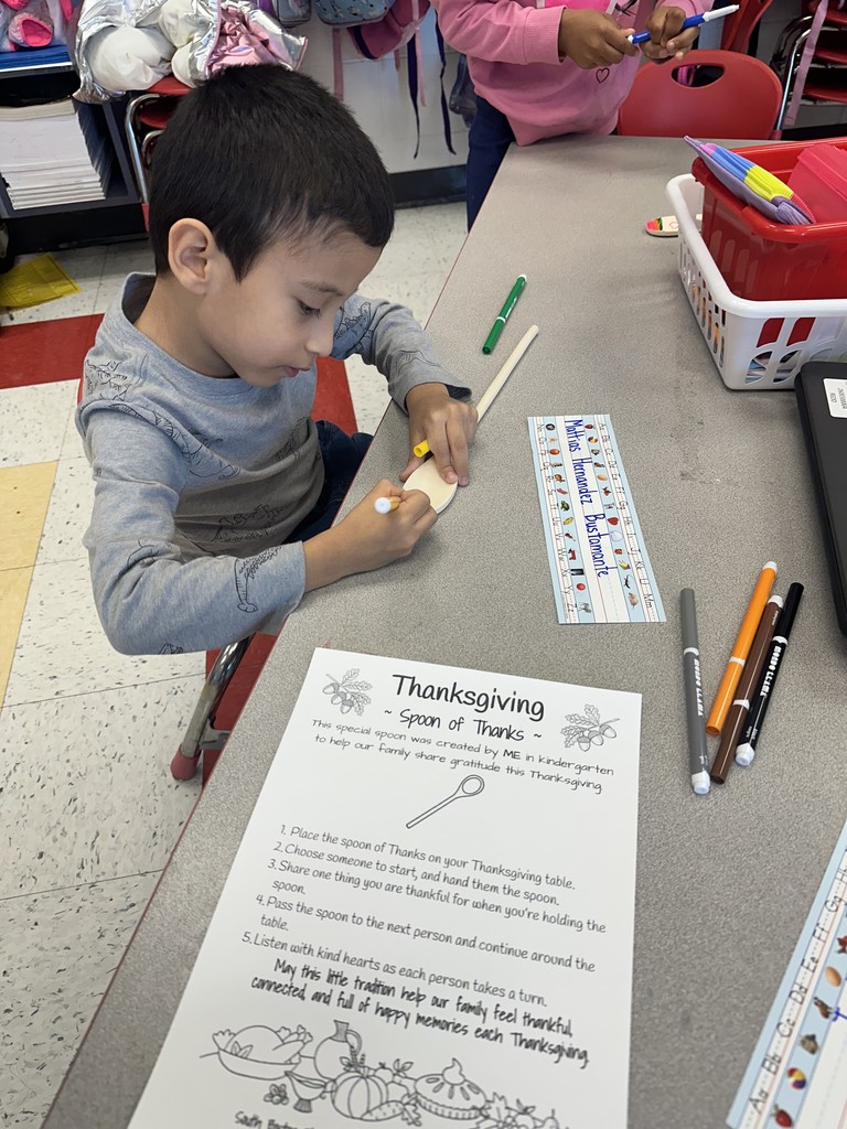 Thanksgiving Spoon of Thanks