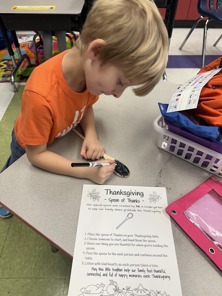 Thanksgiving Spoon of Thanks