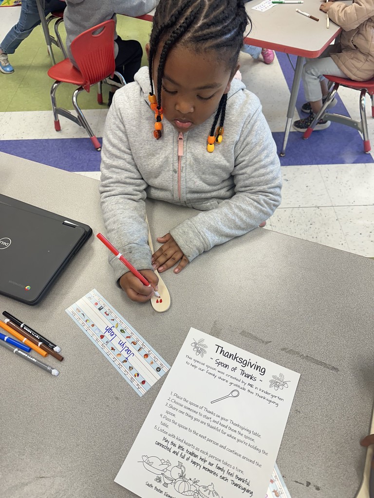 Thanksgiving Spoon of Thanks