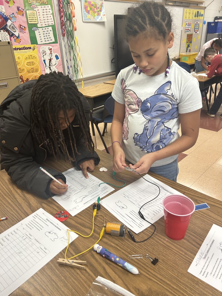 Students Test Our Various Electrical Conductors and Insulators