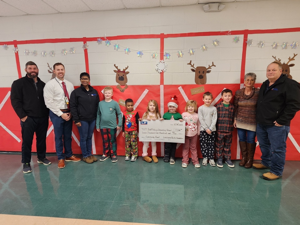 Scottsburg Elementary Receives a Generous Donation from Louisiana-Pacific Corporation