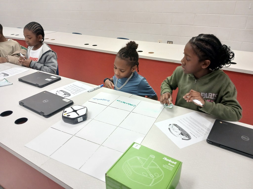 Root Robot with Third Graders Learning About the Water Cycle