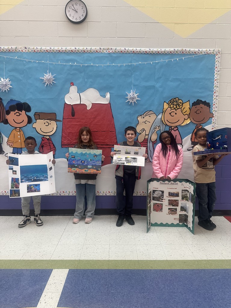 Second Grade Habitat Projects