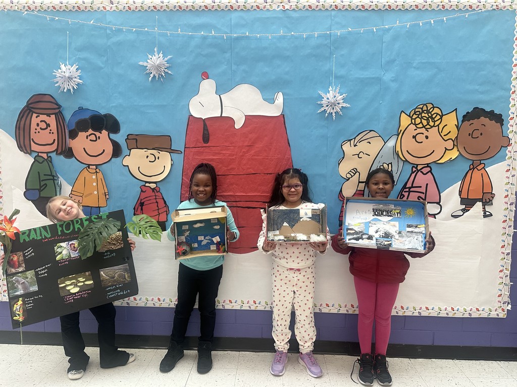 Second Grade Habitat Projects