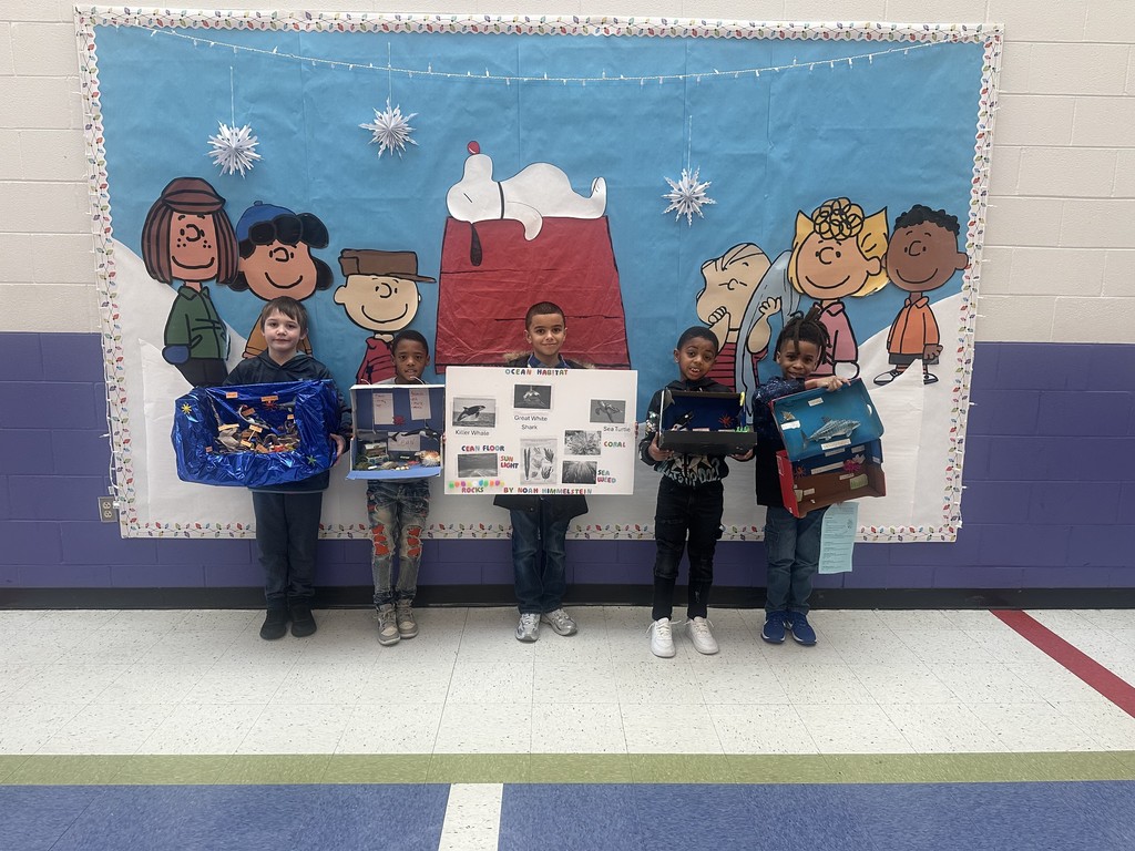 Second Grade Habitat Projects