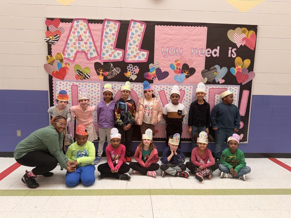 Mrs. Chandler's Class Celebrate the 100th Day of School