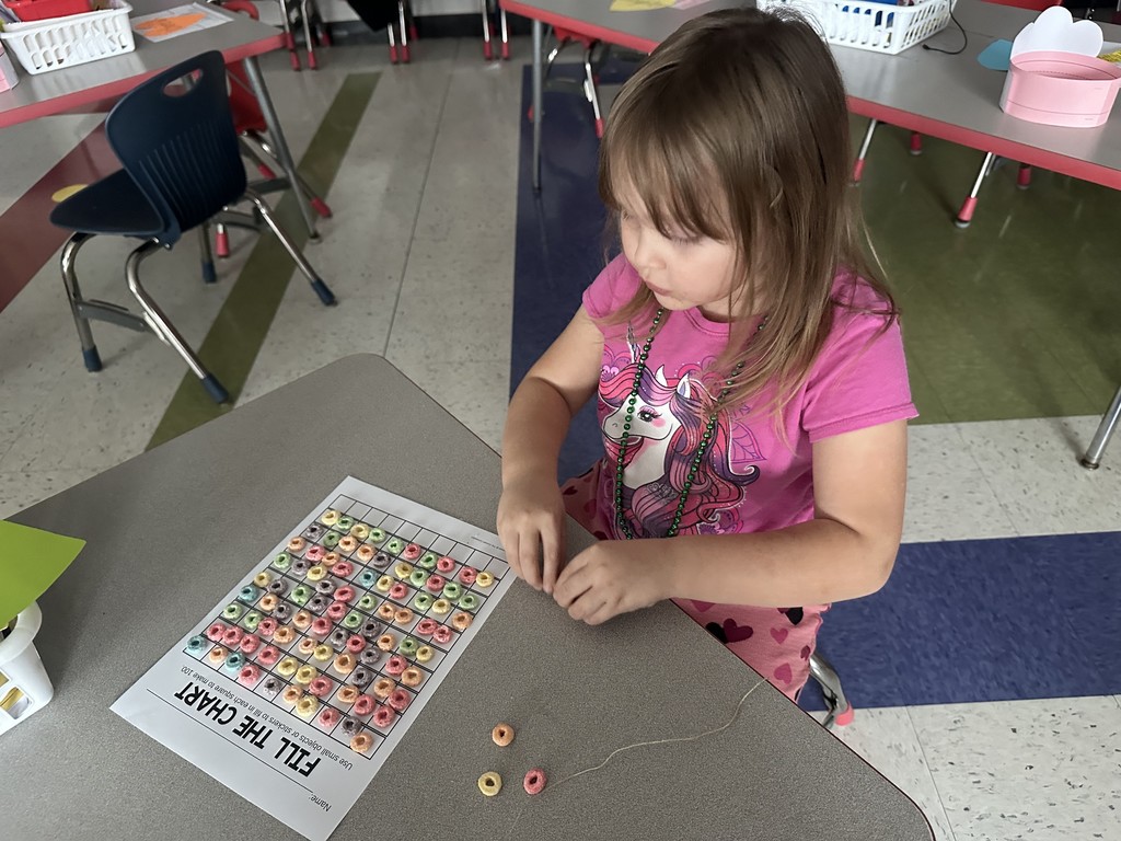 Ms. Redd's Class Celebrate 100th Day of School