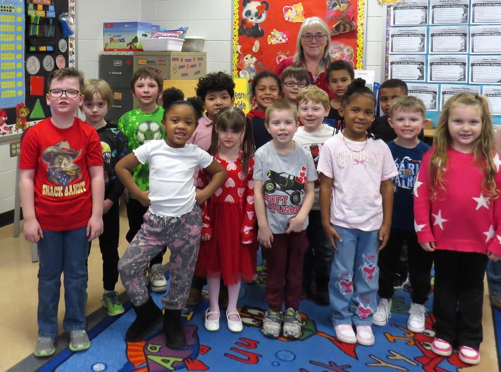 Students Show Caring Spirits By Wearing Red and Pink