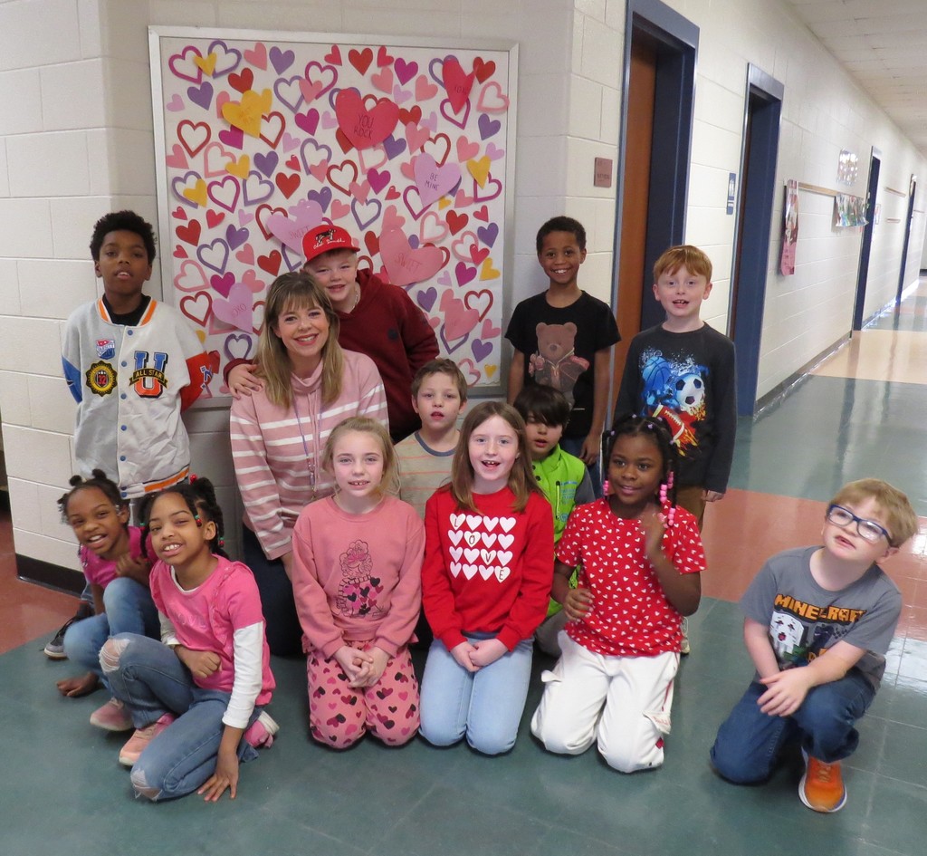 Students Show Caring Spirits By Wearing Red and Pink