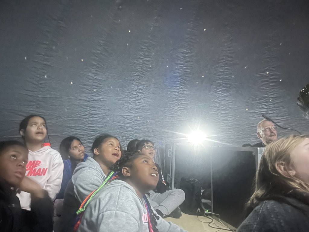 Planetarium Visits SBE 4th graders.