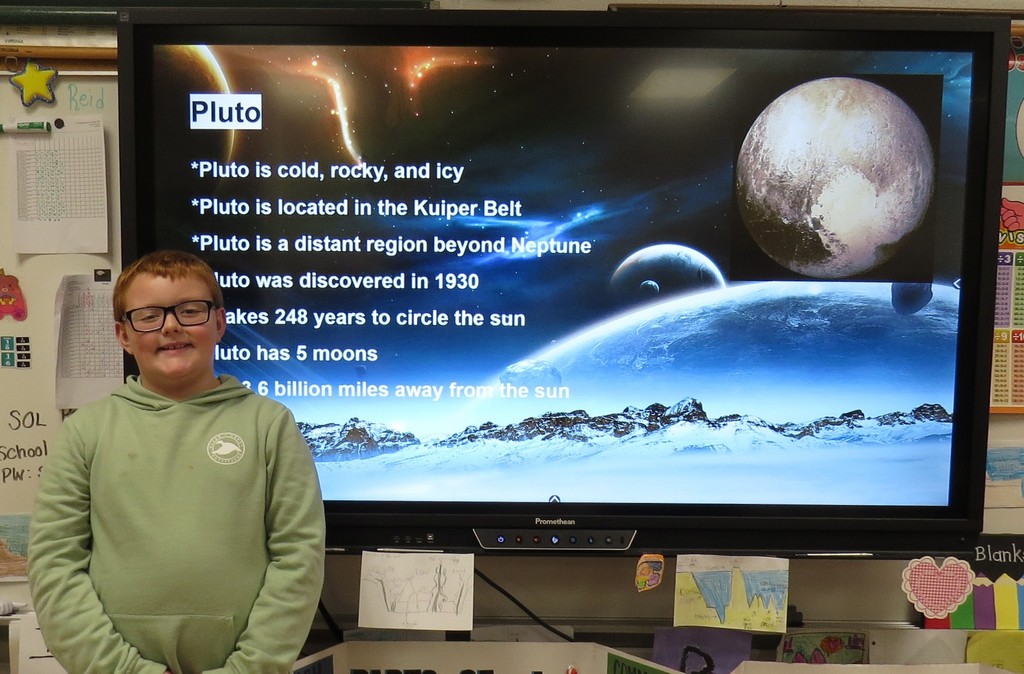 Fourth Grade 4-H Presentation Projects at Scottsburg Elementary