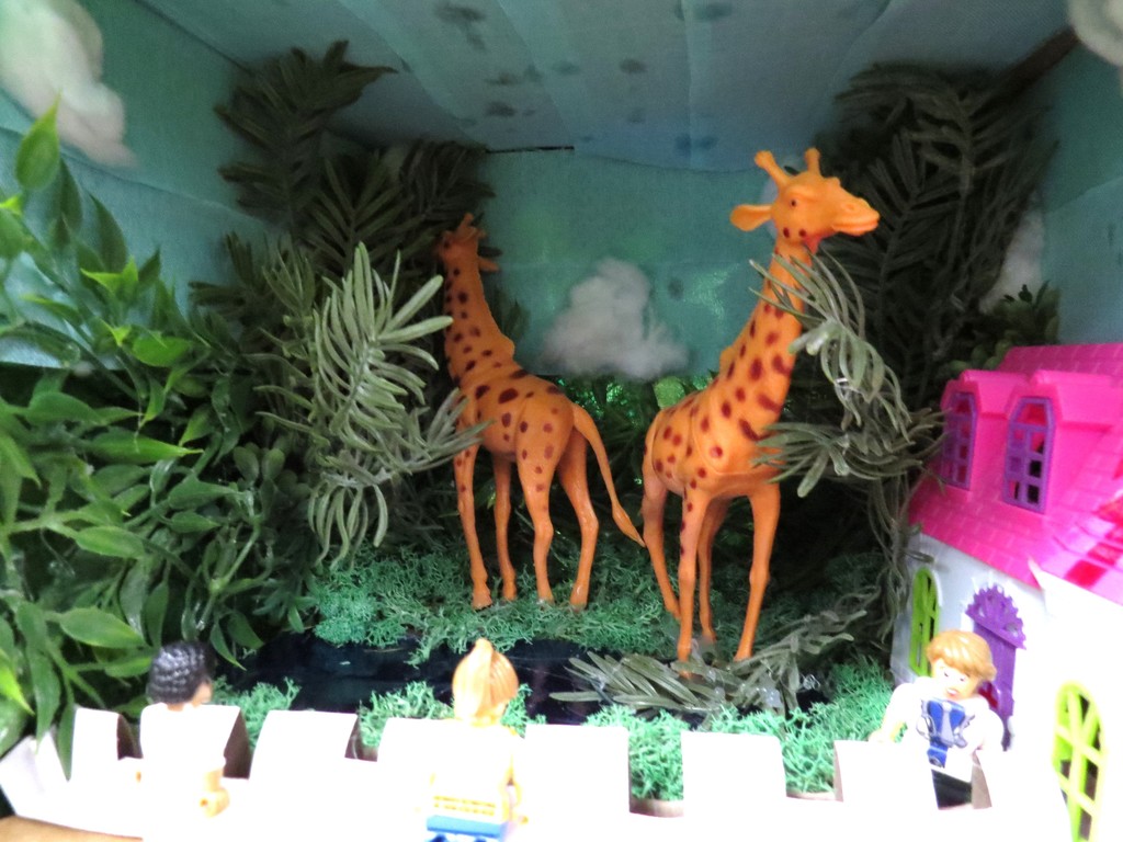 Students Create Animal Habitat Projects