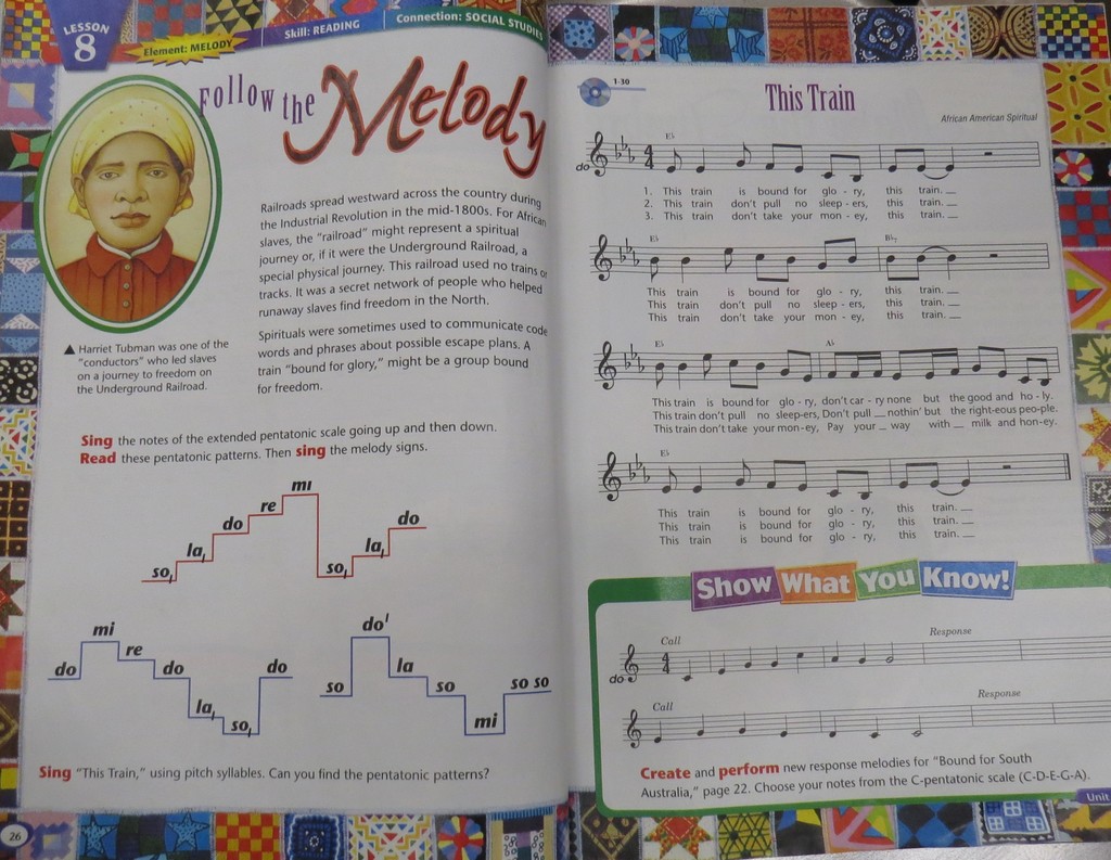 Students Enjoy Learning About African American History Through Songs in Music Class