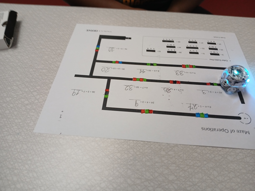 Order of Operations with Ozobots