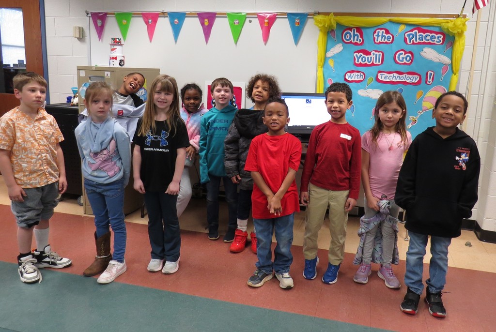 Students and Staff Celebrate "Wacky Wednesday" At Scottsburg Elementary During Read Across America 