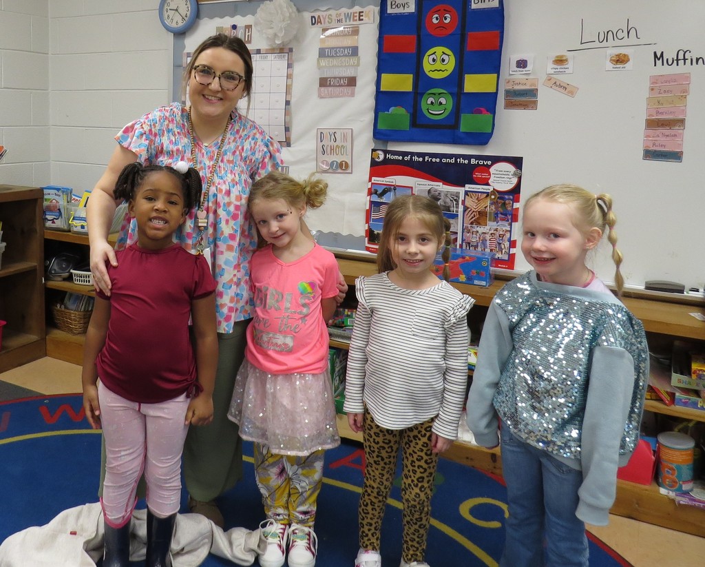 Students and Staff Celebrate "Wacky Wednesday" At Scottsburg Elementary During Read Across America