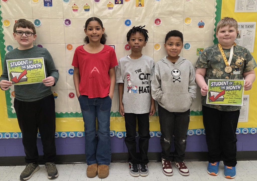 February Students of the Month!