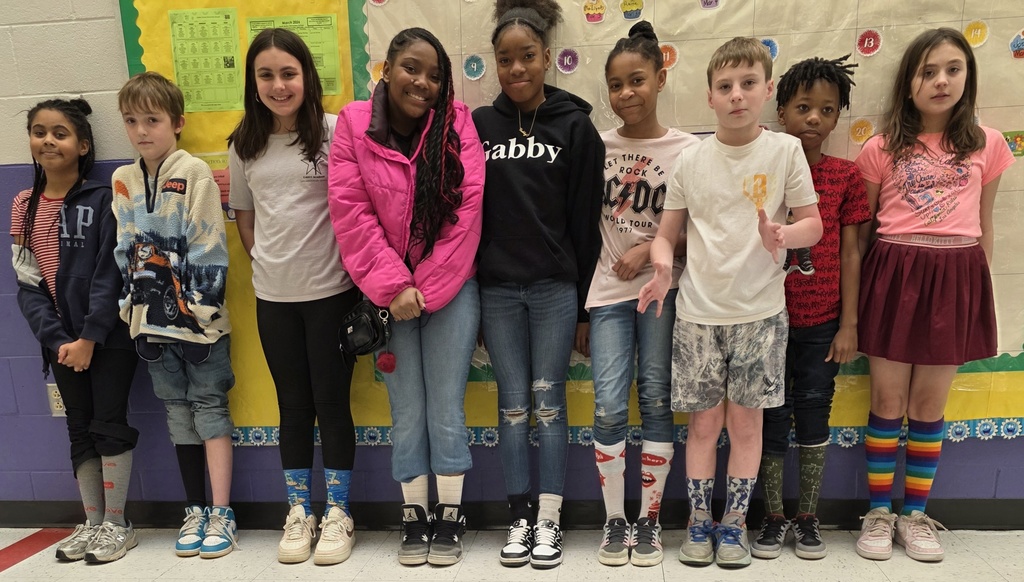 Wacky Hair and Crazy Sock Day!