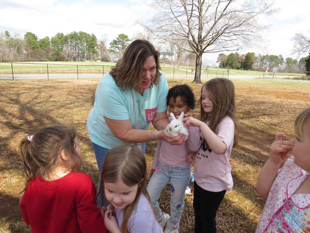 Adorable Farm Animals Visit Pre-K Students at Scottsburg Elementary