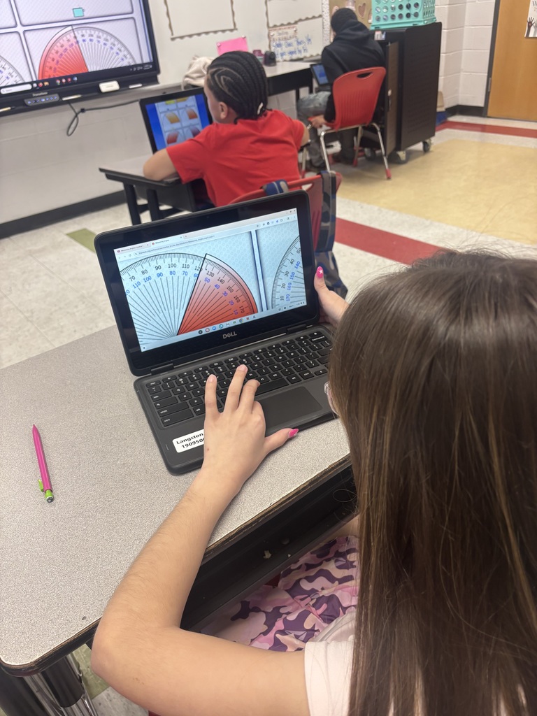 Mrs. Sheppherd's 5th Graders Measure Angles