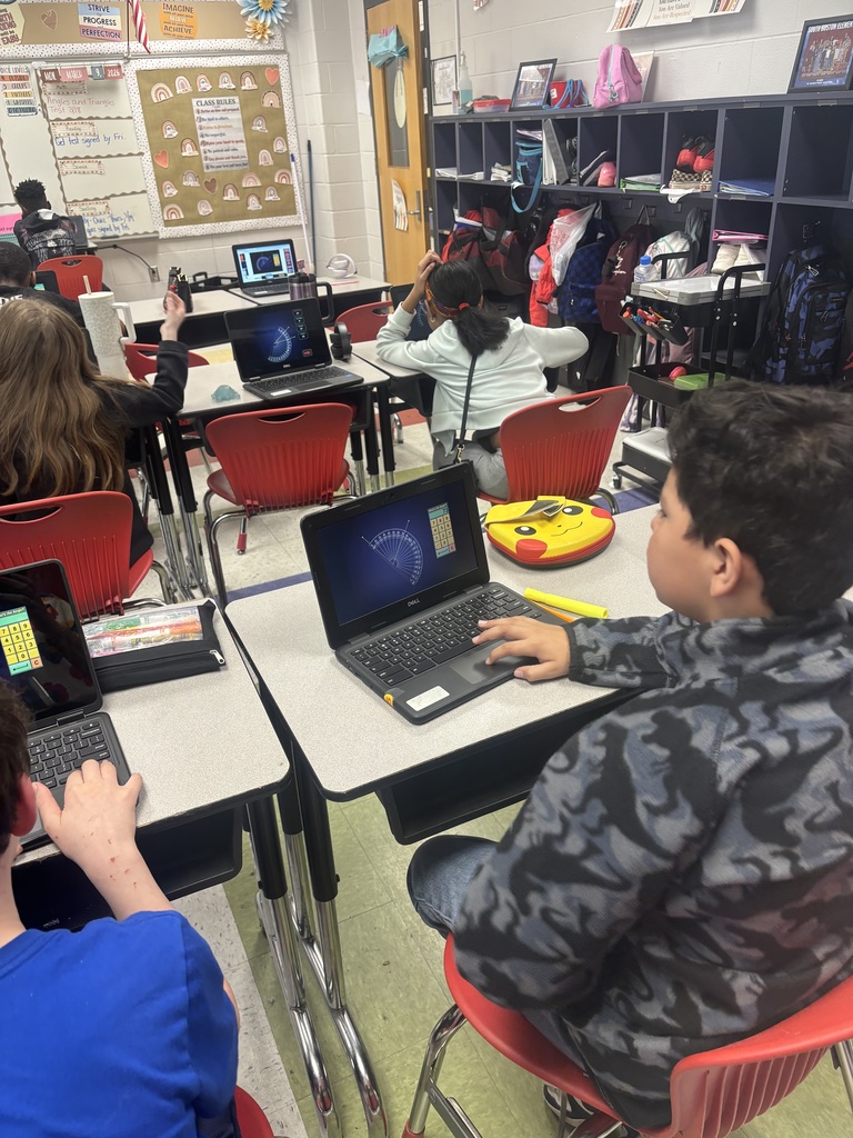 Mrs. Sheppherd's 5th Graders Measure Angles