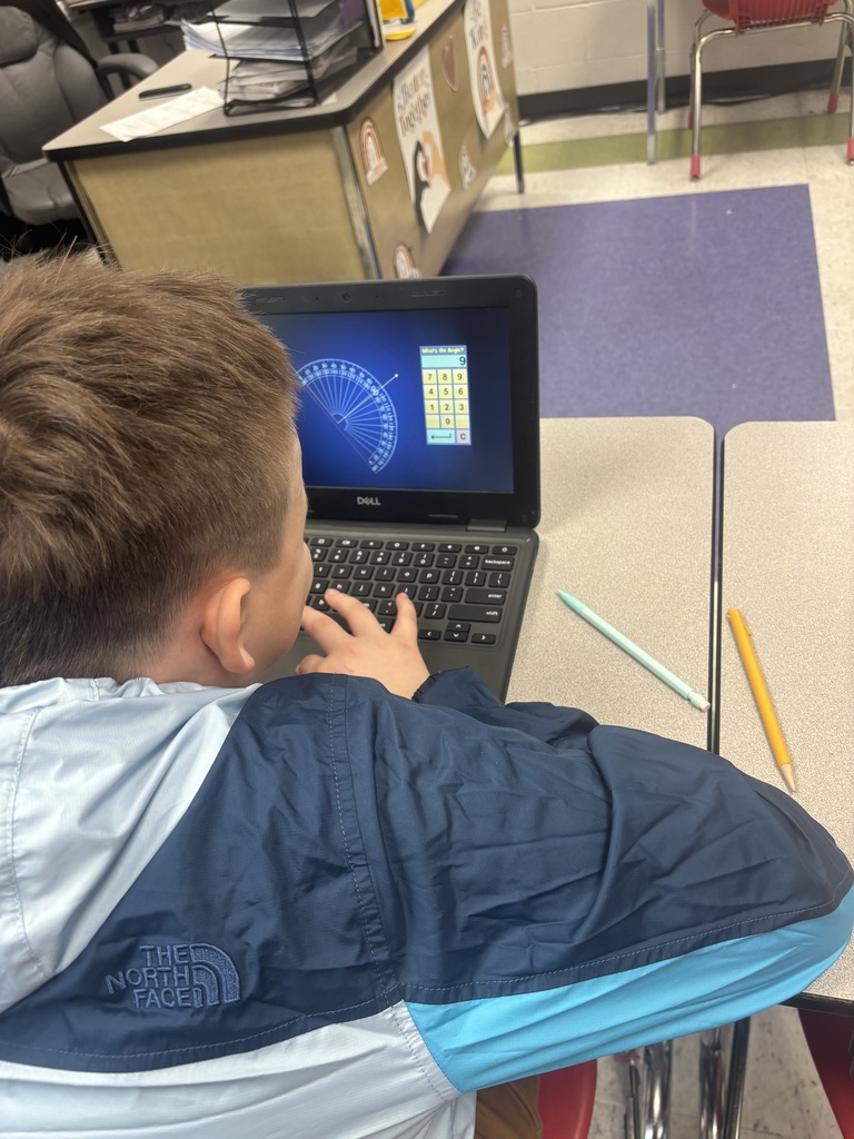 Mrs. Sheppherd's 5th Graders Measure Angles