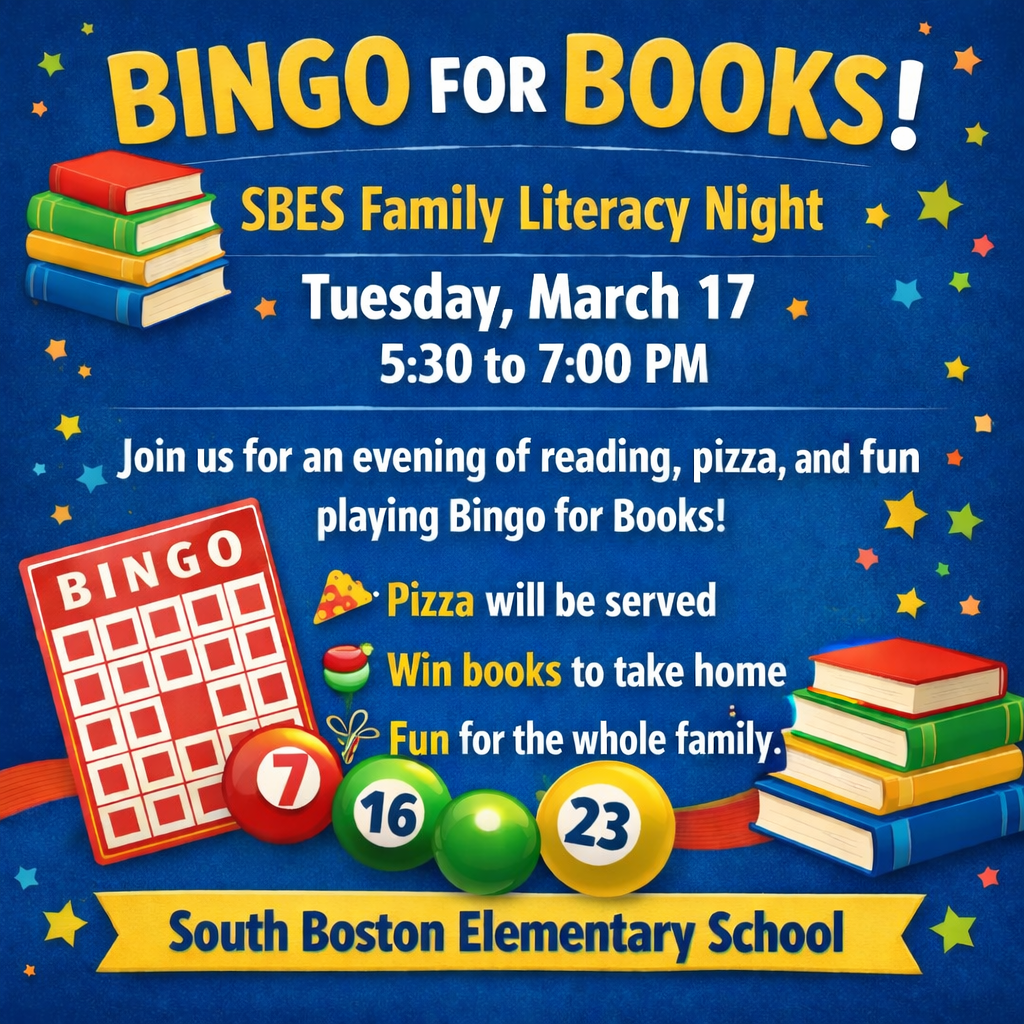 Bingo for Books Flyer