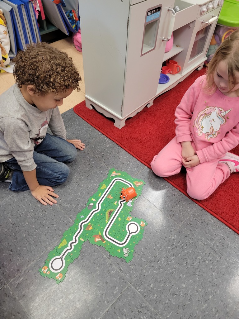 Pre-K Students Enjoy Learning About Coding 